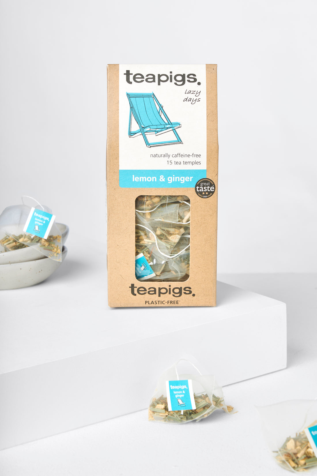 Lemon & ginger tea bags